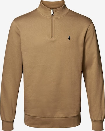 Sweat-shirt 'Clement' MCS en marron : devant