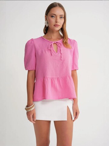 MixRay Blouse in Roze