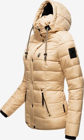 NAVAHOO Winter jacket 'Zuckerbiene' in Beige