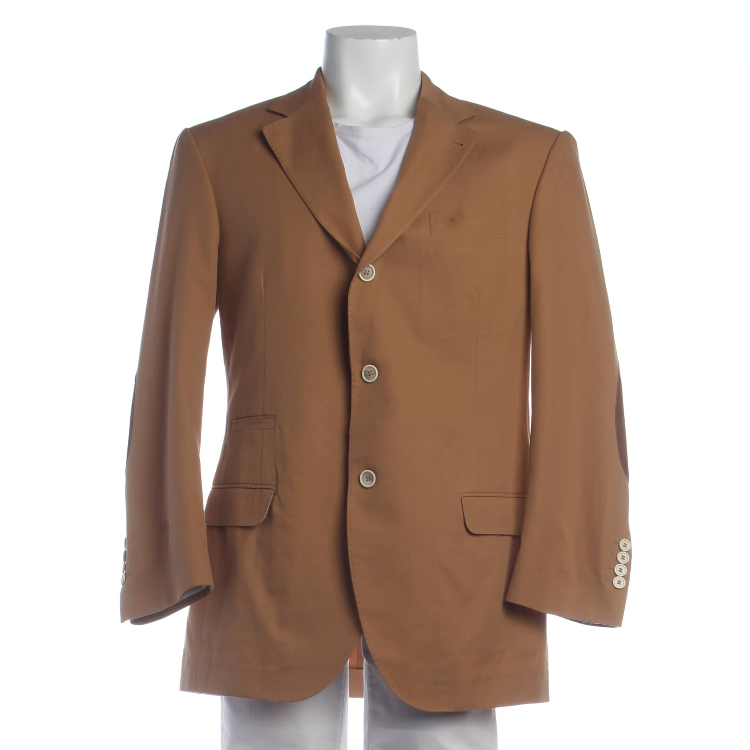 Brunello Cucinelli Suit Jacket in L-XL in Brown: front