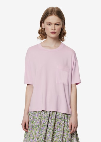 T-shirt Marc O'Polo DENIM en rose : devant