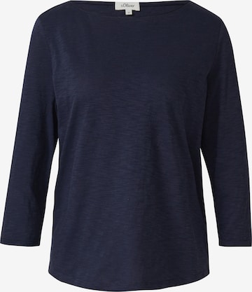 T-shirt s.Oliver en bleu : devant