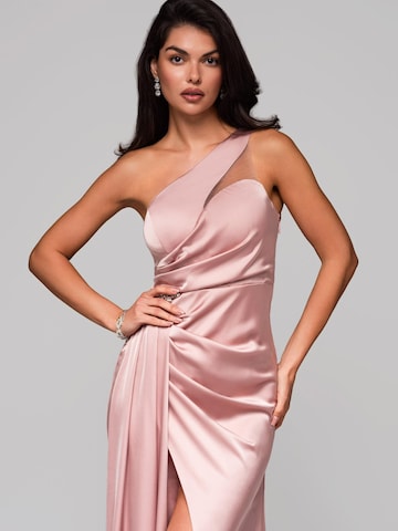 Ombre Abendkleid in Pink