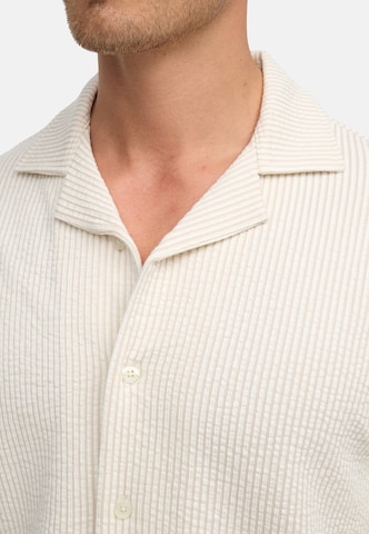 Pyjama court 'Lino' INDICODE JEANS en beige