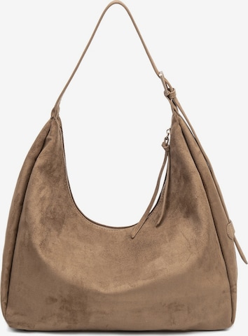 Sac bandoulière Diana&Co. en marron : devant