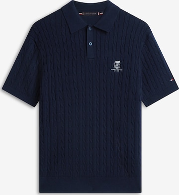 Pull-over TOMMY HILFIGER en bleu : devant