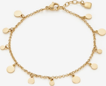 LEONARDO Bracelet in Gold: front