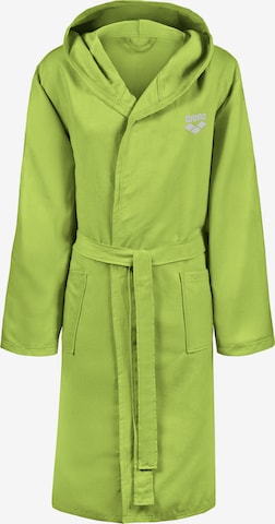 Accappatoio sportivo 'COMPACT MICROFIBER' di ARENA in verde: frontale