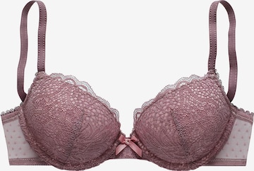Push-up Soutien-gorge VIVANCE en violet : devant