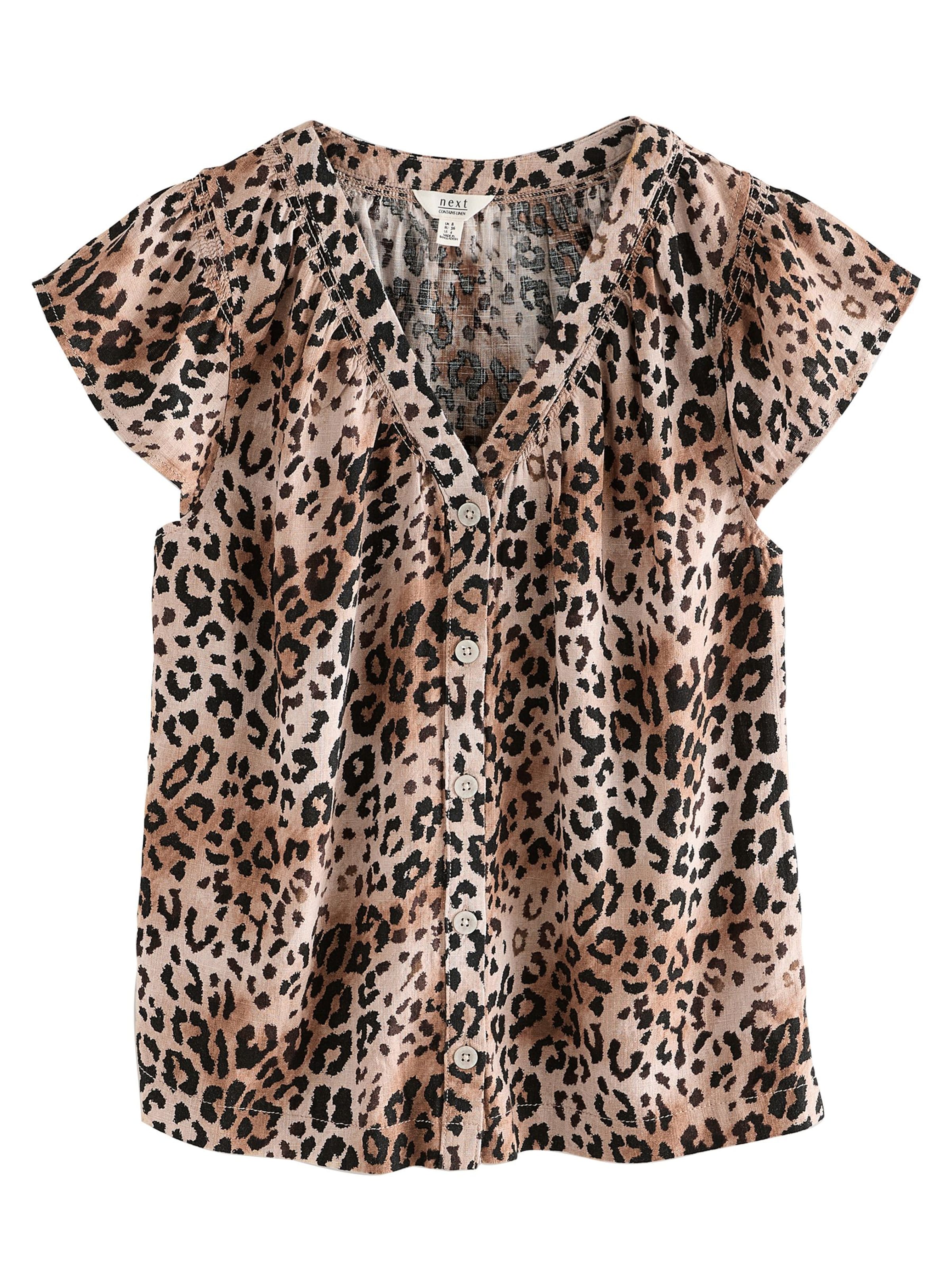 Next Bluse in Braun: Vorderseite