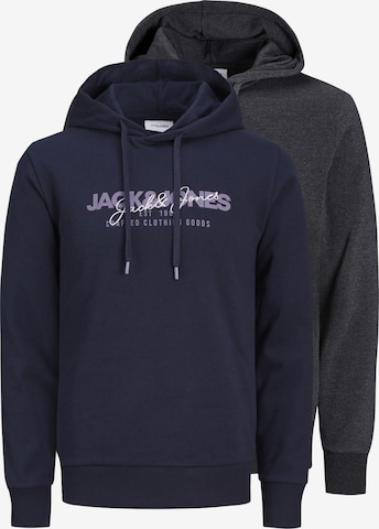 JACK & JONES Bluzka sportowa 'JJAlvis' w kolorze niebieski: przód