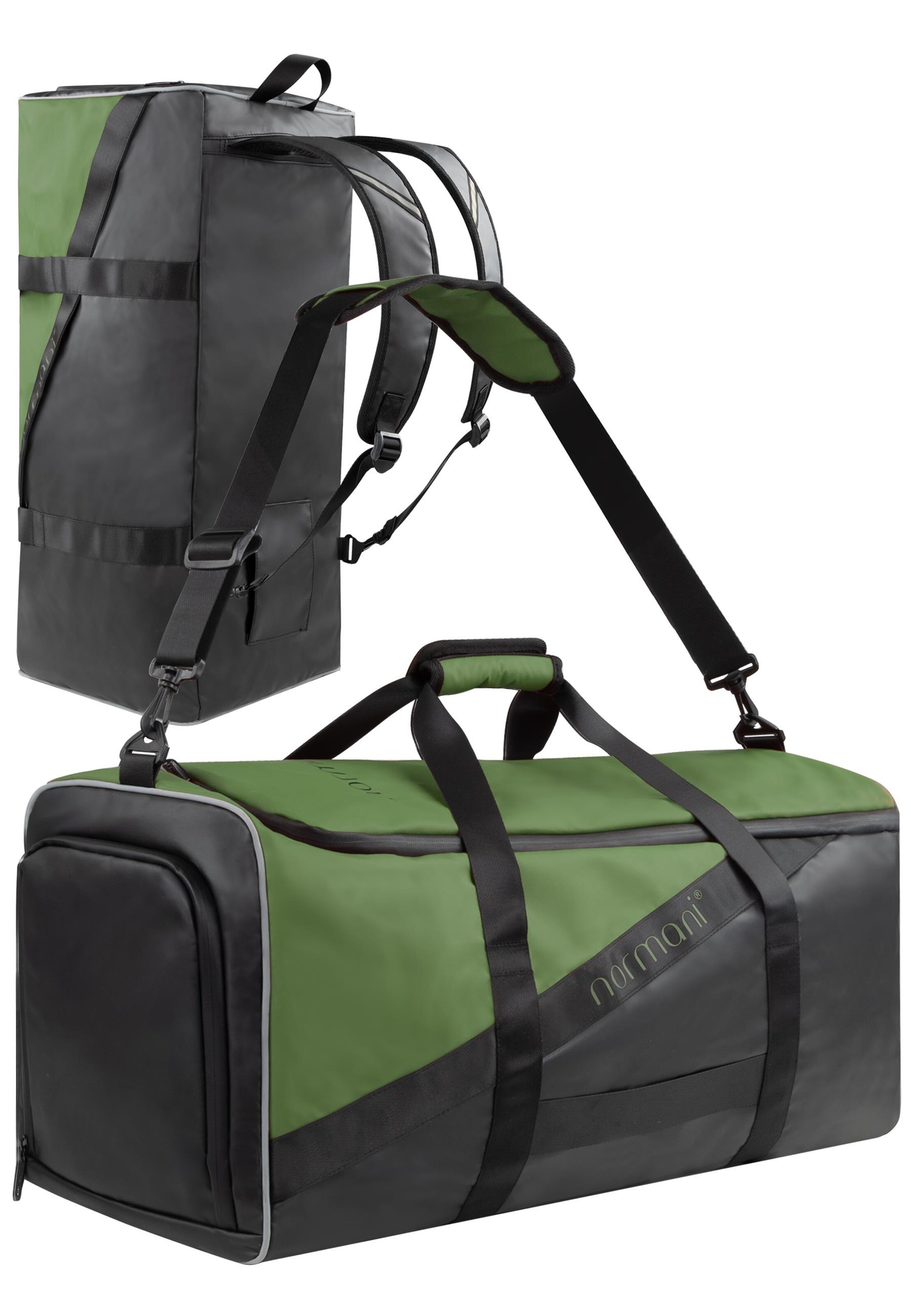 Borsa sportiva 'Nordpass' di normani in nero