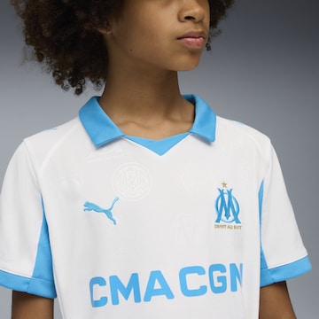 T-Shirt fonctionnel 'Olympique de Marseille 25/26' PUMA en blanc