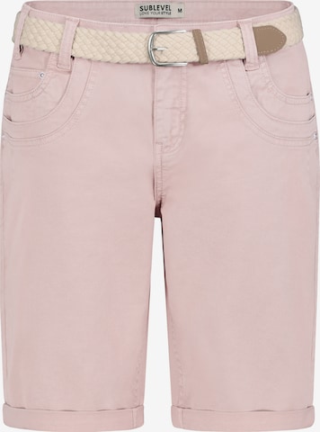 Sublevel Shorts in Pink: Vorderseite
