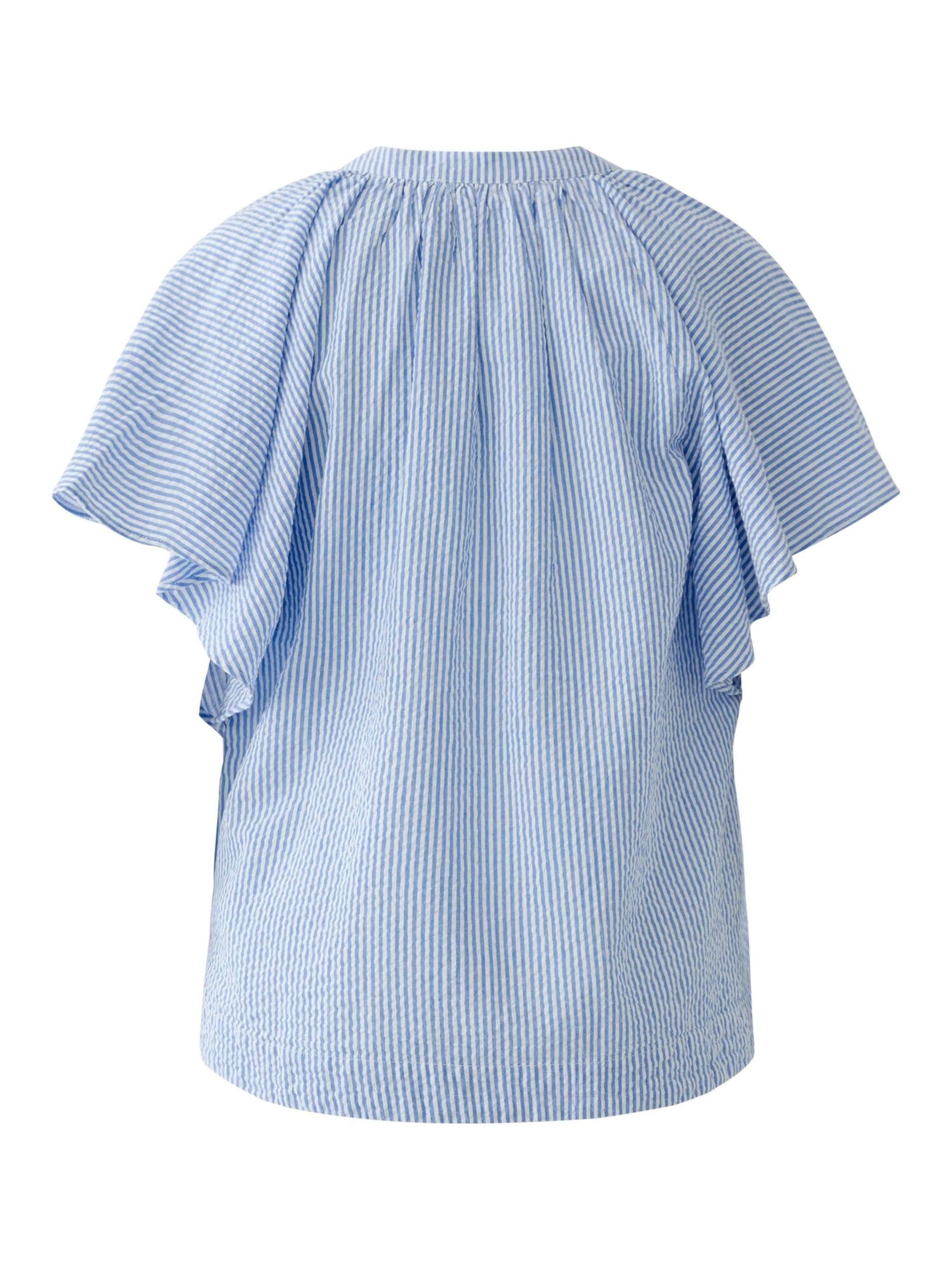 OUI Bluse in Blau
