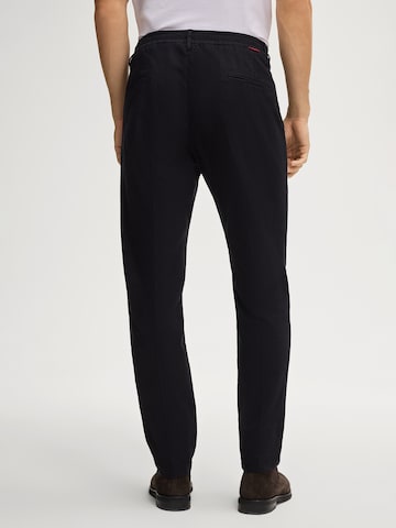 JOOP! Jeans Loose fit Pleat-front trousers 'Lead' in Black
