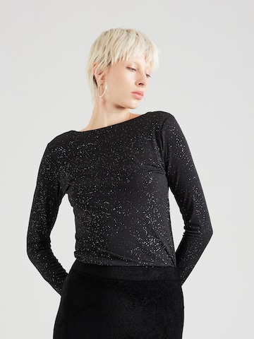 SISTERS POINT Shirt 'GOTA-LS.T1' in Schwarz: predná strana