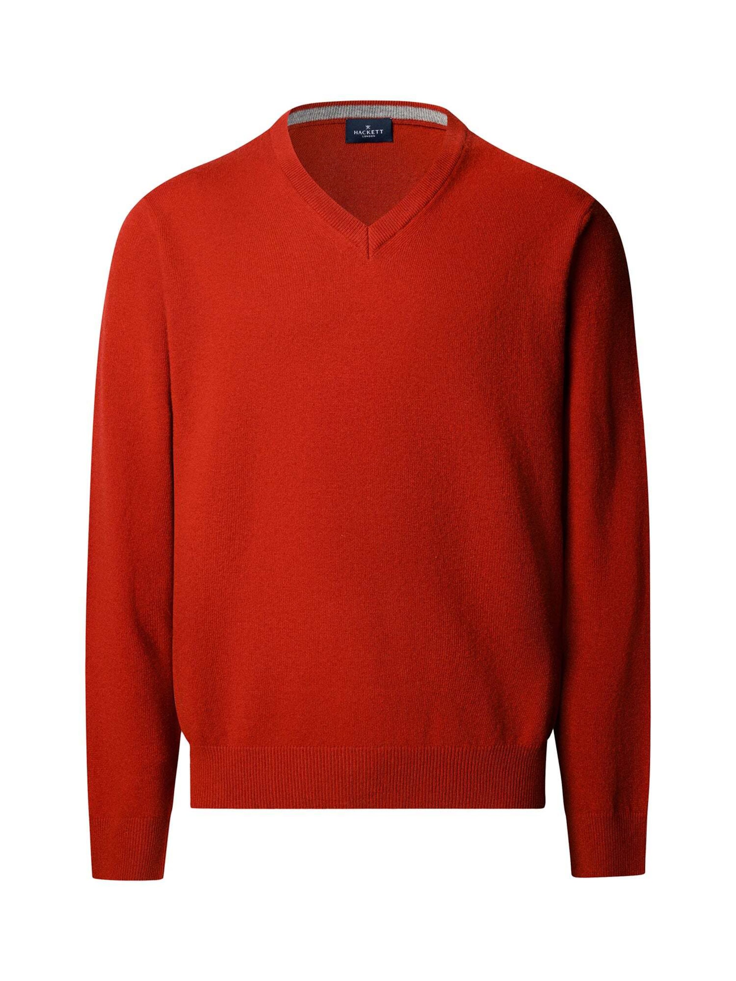 Hackett London Trui in Oranje: voorkant