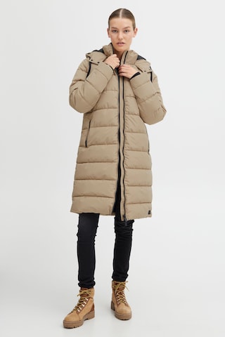 Oxmo Winter Coat 'Soliana' in Brown