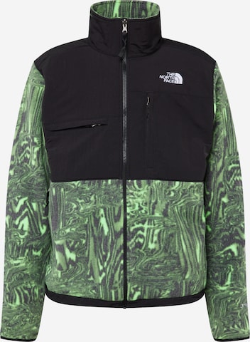 THE NORTH FACE Funktionele fleece-jas 'DENALI' in Groen: voorkant