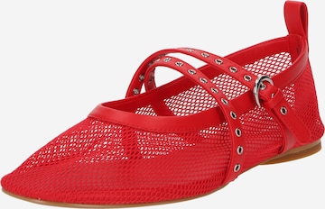 raudona & Other Stories Balerinos su dirželiais: priekis