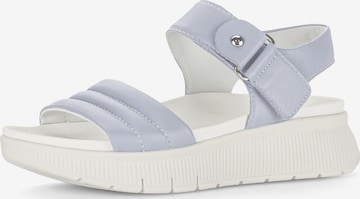 GABOR Сандали в синьо: отпред