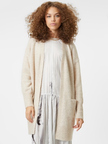 SELECTED FEMME Strickjacke 'Lulu' in Beige: predná strana