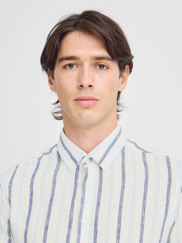Casual Friday Regular fit Overhemd ' CFDYLAN striped ' in Blauw