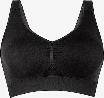 ANITA Bodice 'Lotta' in Black: front