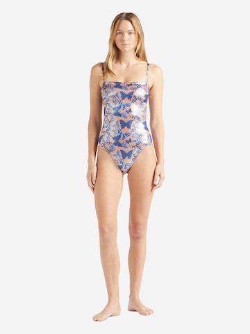 Costume intero di Vilebrequin in rosa: frontale