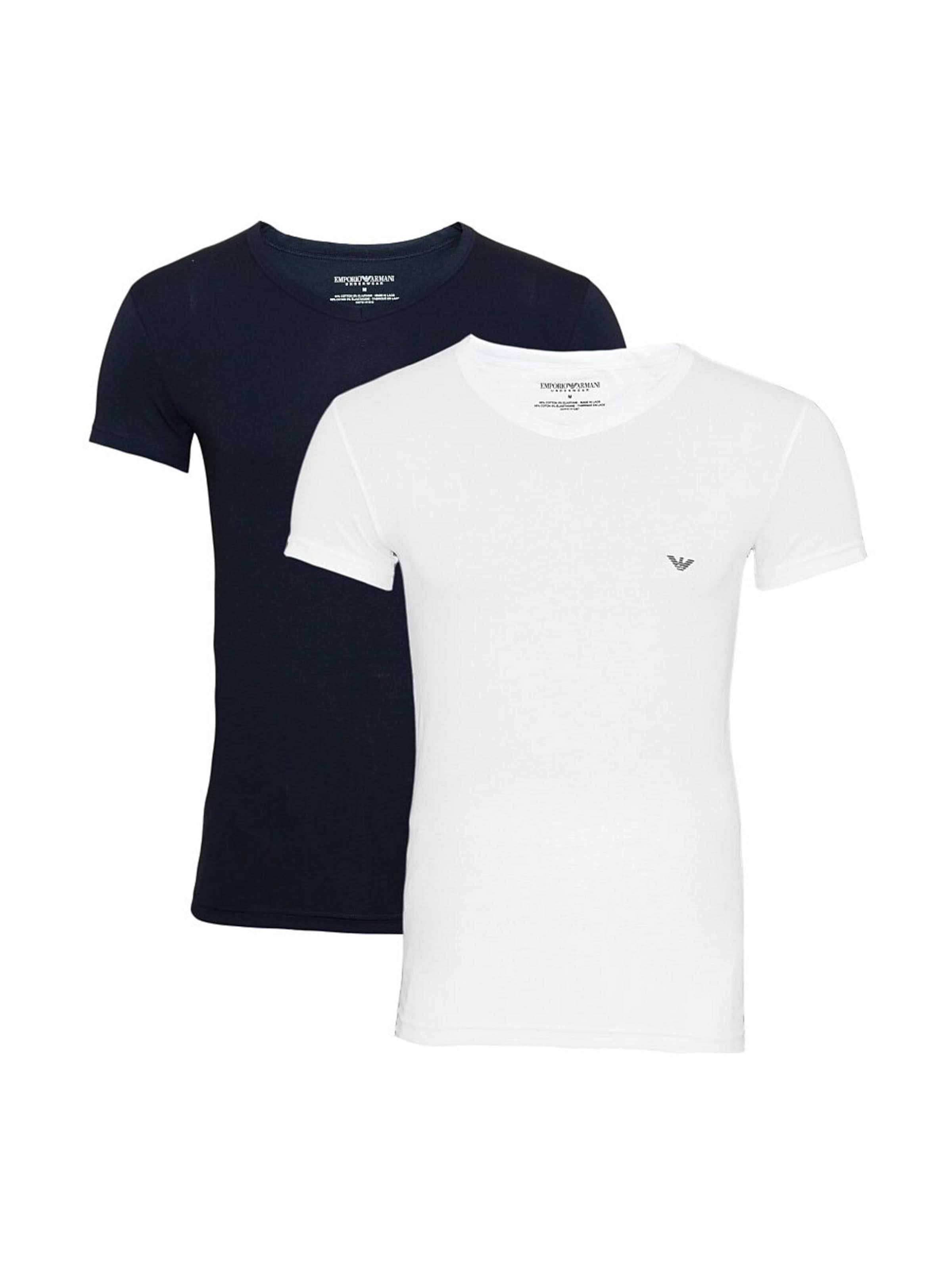 Emporio Armani Shirt in Blauw: voorkant