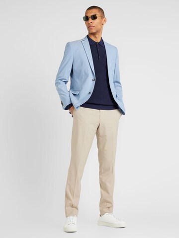 Slim fit Giacca da completo di s.Oliver in blu