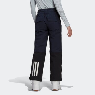 Loosefit Pantalon de sport 'Resort' ADIDAS TERREX en bleu