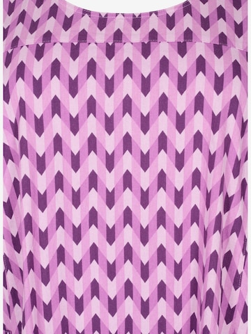 Zizzi Dress 'JEASY' in Purple