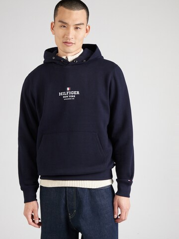 TOMMY HILFIGER Sweatshirt in Blau: Vorderseite