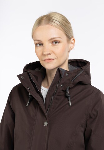 Parka d’hiver usha BLUE LABEL en marron