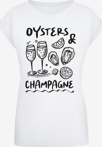 T-shirt F4NT4STIC en blanc : devant