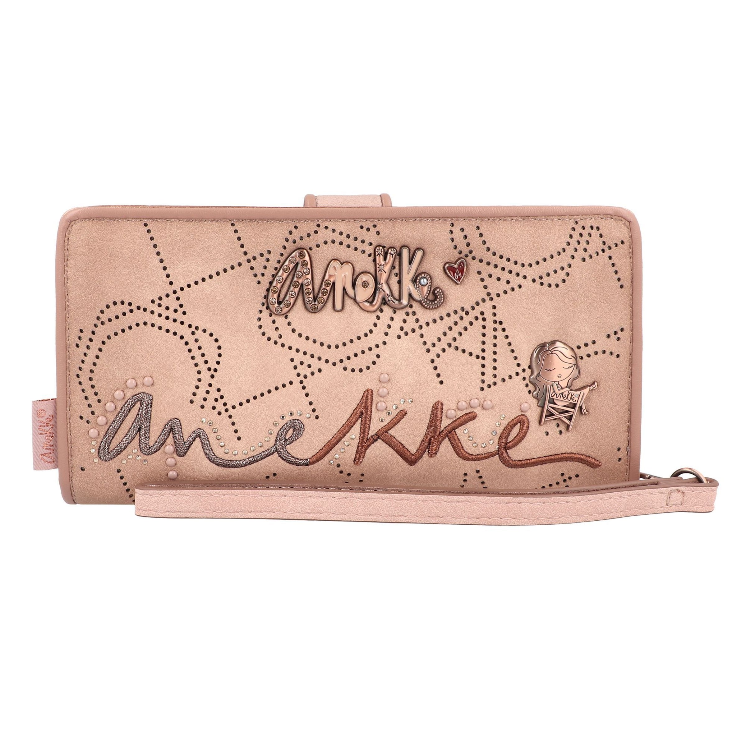 Anekke Wallet 'Studio' in Brown: front