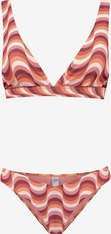 Triangle Bikini 'Amy' Shiwi en marron : devant