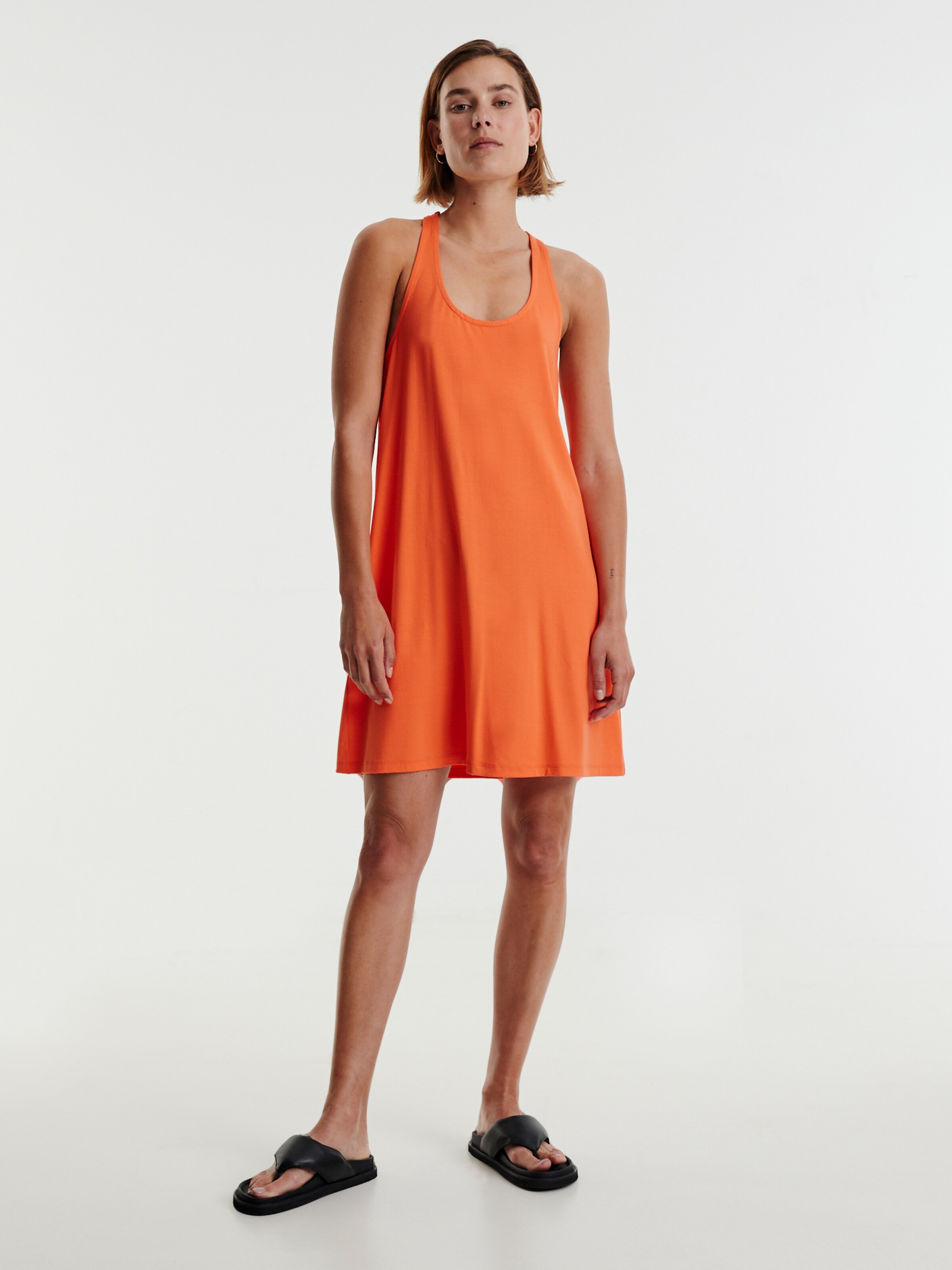 Frauen EDITED Top 100 EDITED Kleid 'Michelle' in Orange - UO00819