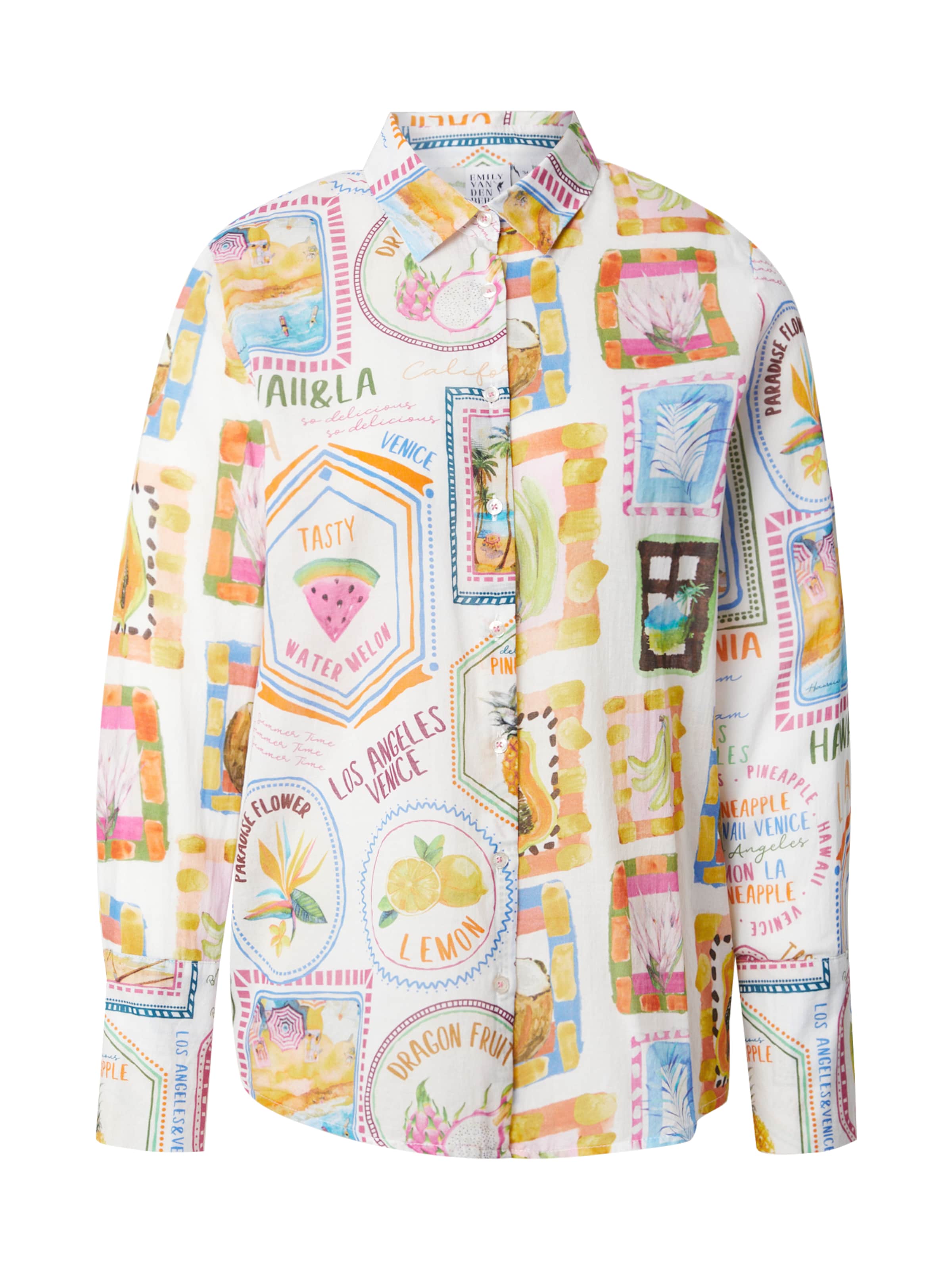 Emily Van Den Bergh Bluse i hvid: forside