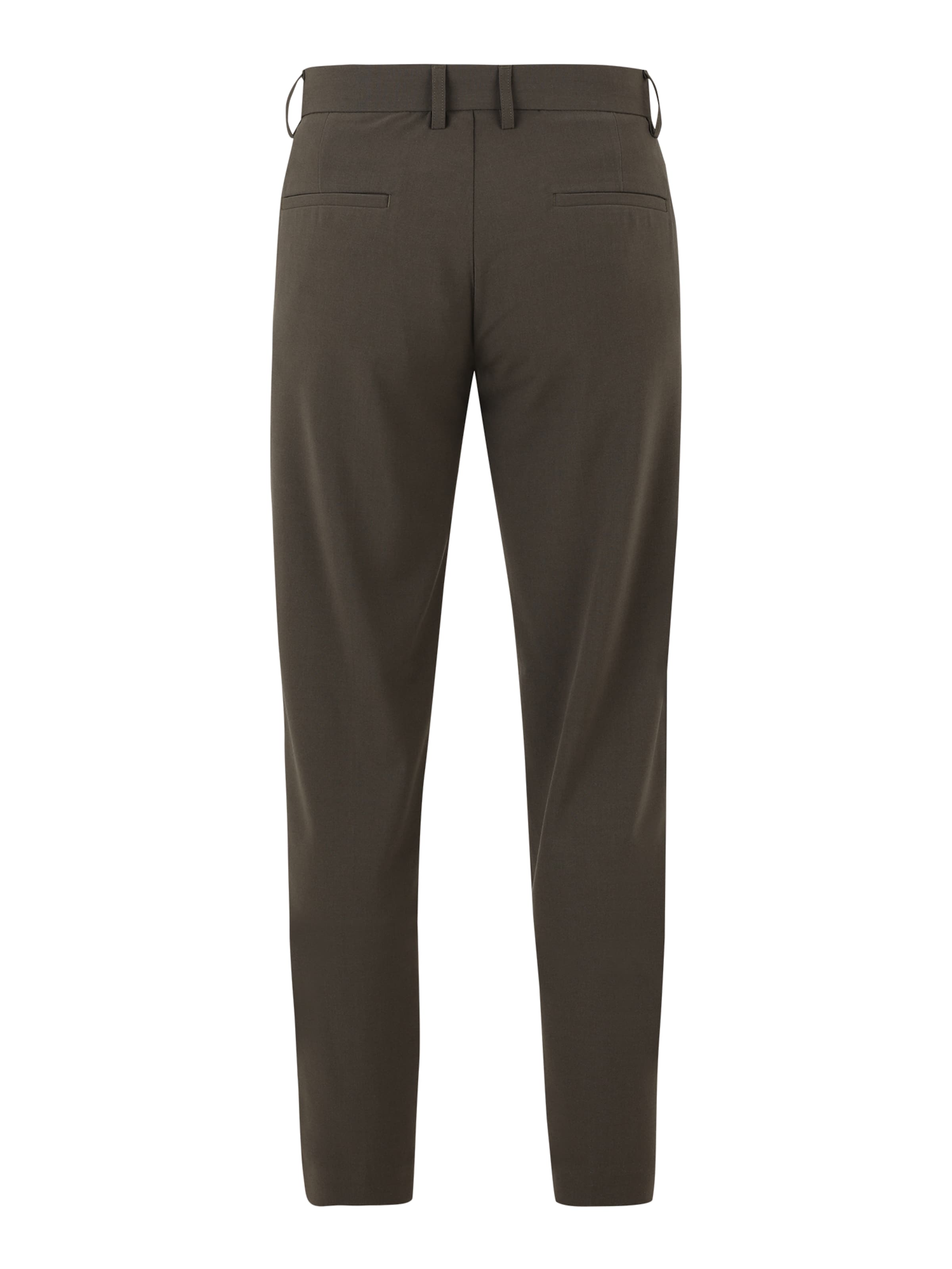 Lindbergh Slimfit Kalhoty s puky 'Club' – zelená