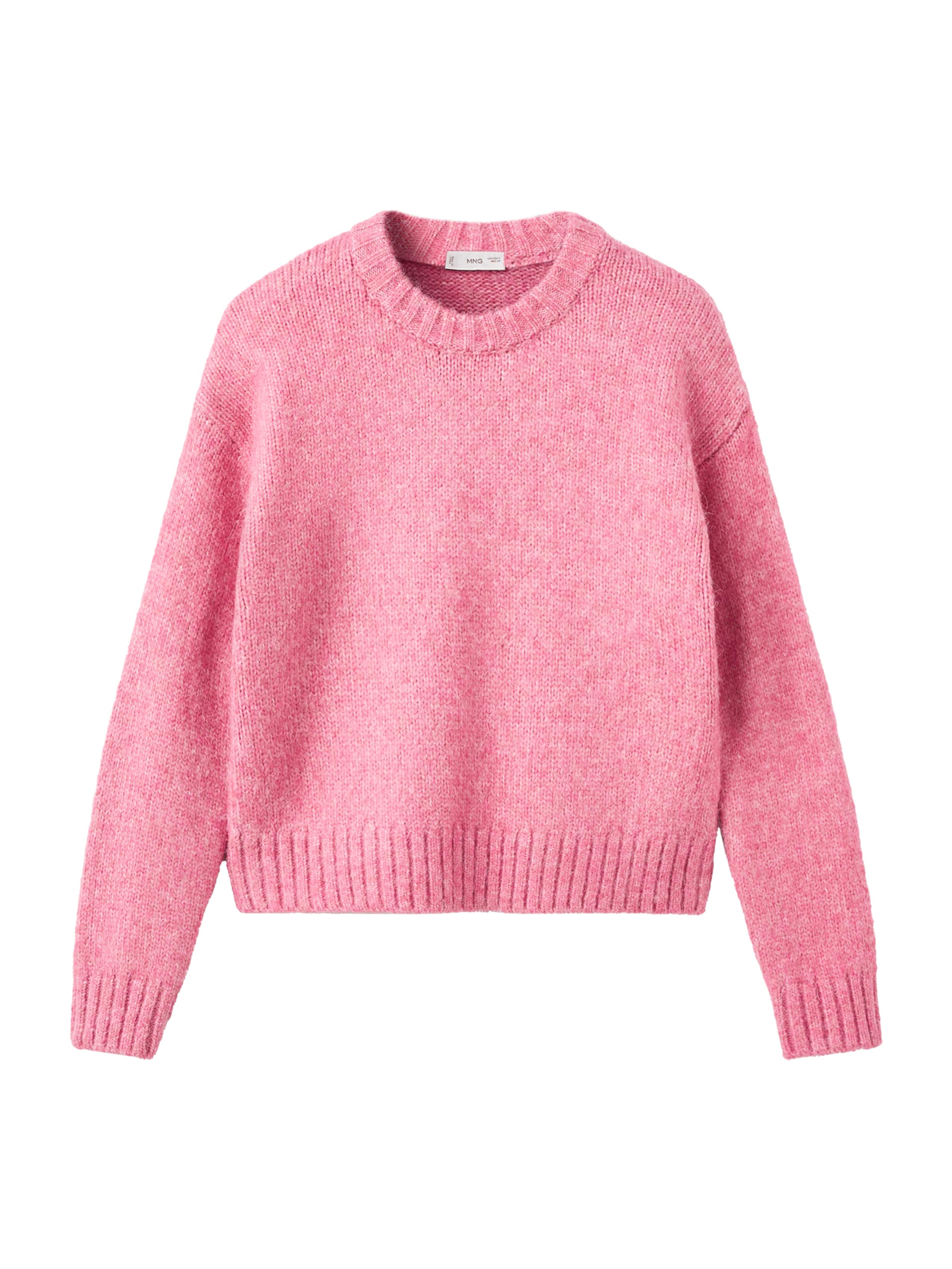 Pull-over 'Barbie' MANGO TEEN en rose : devant