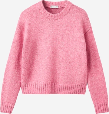 MANGO TEEN Neulepaita 'Barbie' värissä vaaleanpunainen: etupuoli