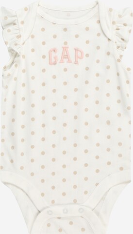 GAP Romper/Bodysuit in White: front