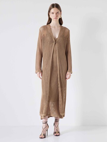 Ipekyol Knit Cardigan in Beige: front