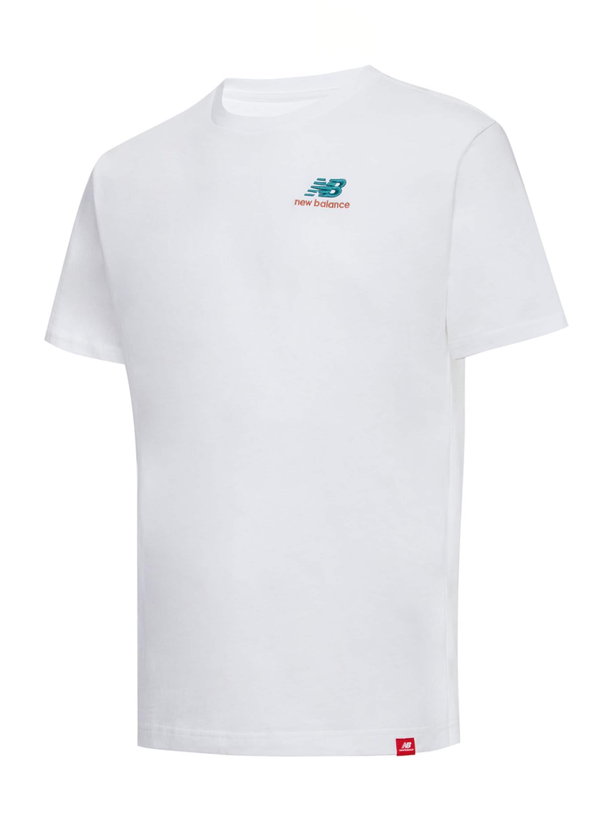 Maglietta intima di new balance in bianco: frontale