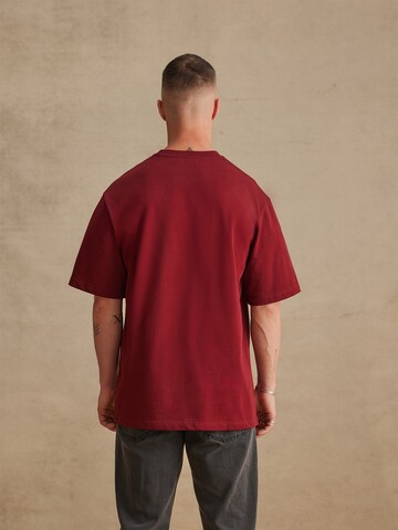 DAN FOX APPAREL Shirt 'Mirac' (GOTS) in Rot