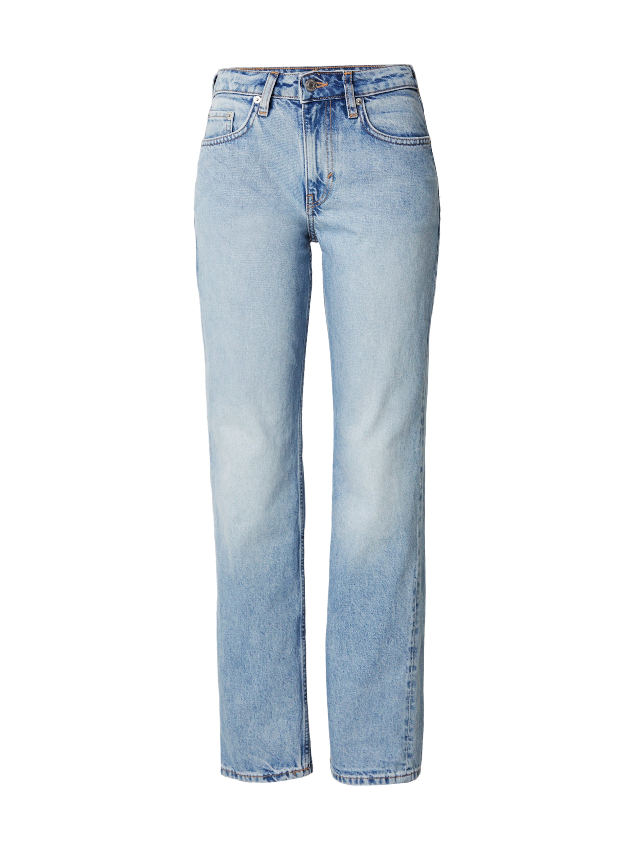 Regular Jean 'Laika' WEEKDAY en bleu : devant