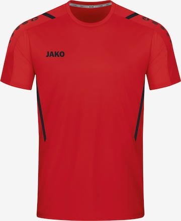 T-Shirt fonctionnel 'Challenge' JAKO en rouge : devant